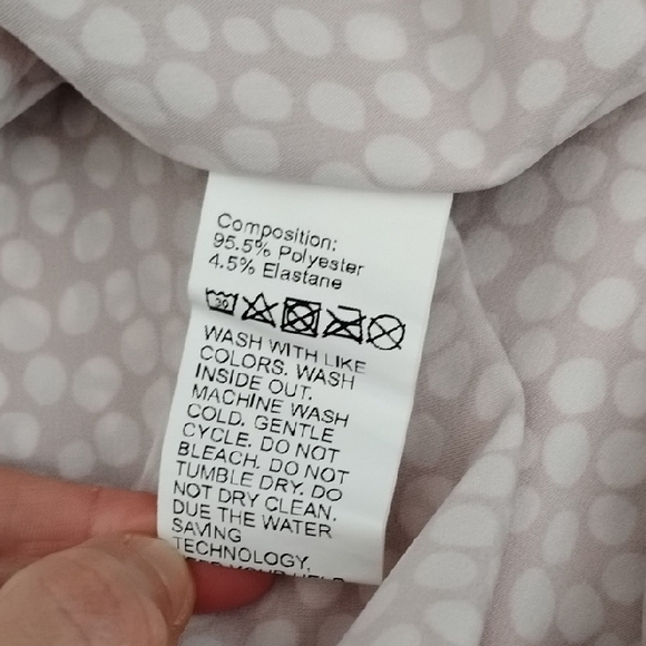 SHEIN Red and White Polka Dot Blouse - Picture 6 of 6